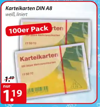 Magro Karteikarten DIN A8 Angebot