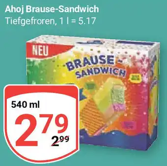 Globus Ahoj Brause Sandwich 540 ml Angebot