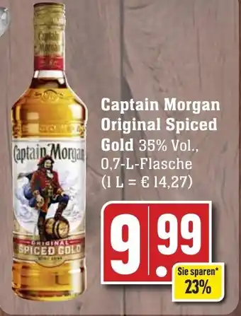 Edeka Neukauf Captain Morgan Original Spiced Gold 0,7-L-Flasche Angebot