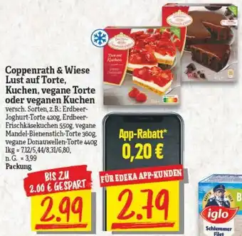 NP Discount Coppenrath & Wiese Lust auf Torte, Kuchen, vegane Torte oder veganen Kuchen Angebot