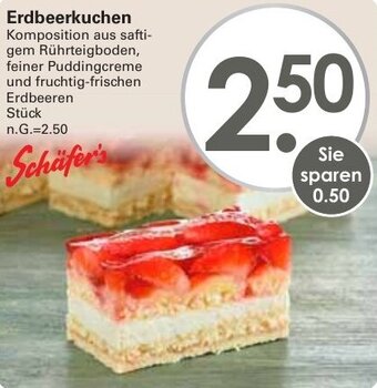 WEZ Schäfer's Erdbeerkuchen Angebot