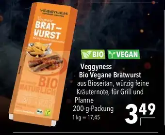 CITTI Markt Veggyness Bio Vegane Bratwurst 200g Angebot