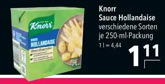 CITTI Markt Knorr Sauce Hollandaise 250ml Angebot