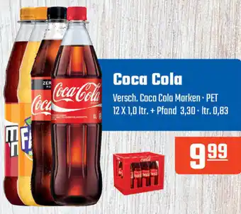 Hörl Getränke Coca Cola 12x1,0 ltr. Angebot