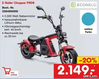 Netto Marken-Discount ECONELO E-Roller Chopper PXD8 Angebot