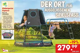 Netto Marken-Discount Active Fun Klettergerüst Explorer Angebot