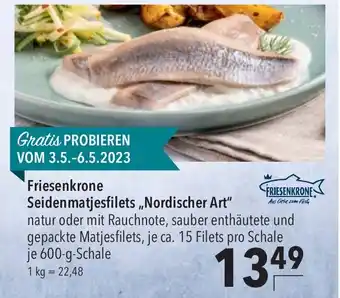 CITTI Markt Friesenkrone Seidenmatjesfilets ,,Nordischer Art" 600 Angebot