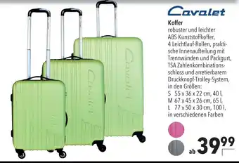CITTI Markt Cavalet Koffer Angebot