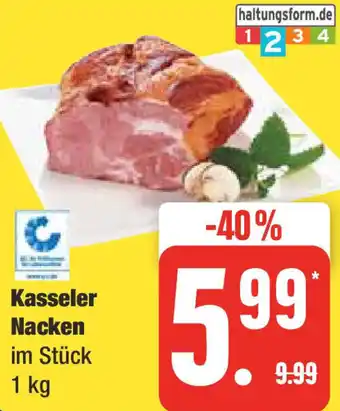 Edeka Kasseler Nacken im Stück 1 kg Angebot