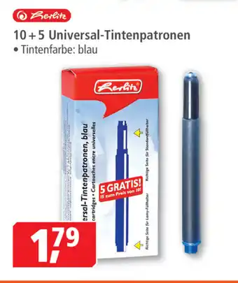 Pfennigpfeiffer 10+5 Universal Tintenpatronen Angebot