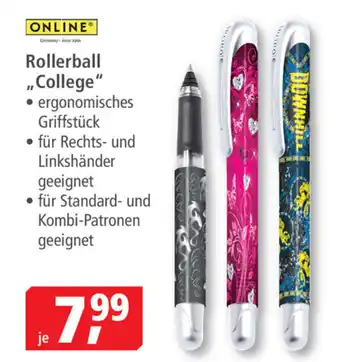 Pfennigpfeiffer Rollerball College Angebot