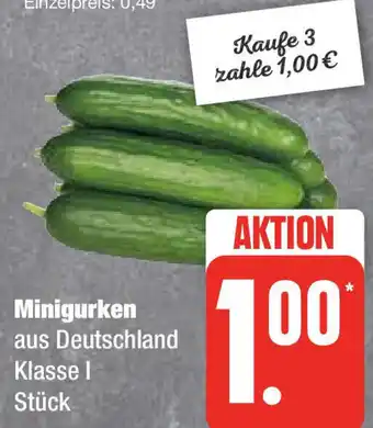 Edeka Minigurken Angebot