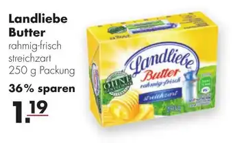 Handelshof Landliebe Butter 250g Angebot