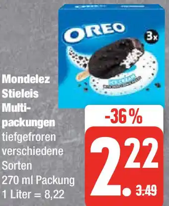 Edeka Mondelez Stieleis Multi-packungen 270 ml Packung Angebot