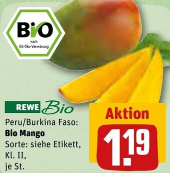 REWE Bio Mango Angebot