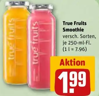 REWE True Fruits Smoothie 250 ml Fl. Angebot