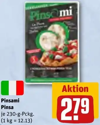 REWE Pinsami Pinsa 230 g Pckg. Angebot