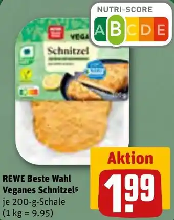 REWE REWE Beste Wahl Veganes Schnitzel 200-g-Schale Angebot