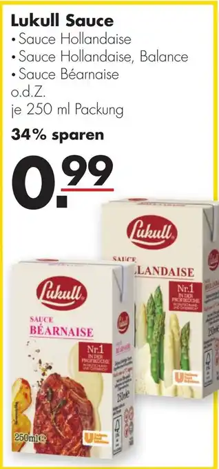 Handelshof Lukull Sauce 250ml Angebot