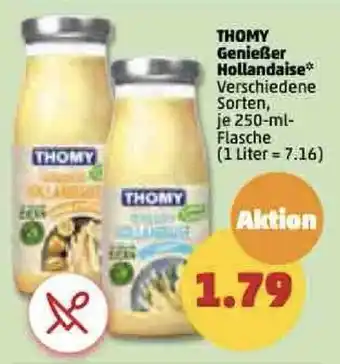 PENNY THOMY Genießer Hollandaise* 250-ml-Flasche Angebot