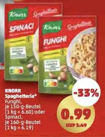 PENNY KNORR Spaghetteria* 150 g Beutel Angebot