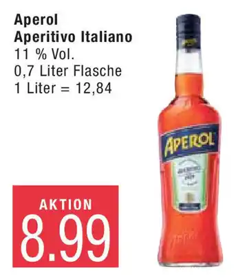 Marktkauf Aperol Aperitivo Italiano 700ml Angebot