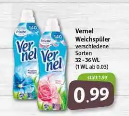 Nah & Frisch Vernel Weichspüler Angebot