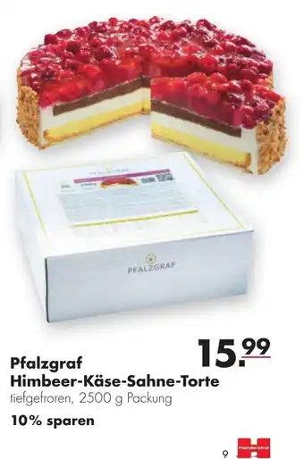 Handelshof Pfalzgraf Himbeer Käse Sahne 2500g Angebot