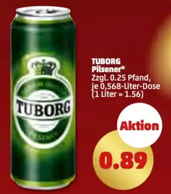 PENNY TUBORG Pilsener* je 0,568-Liter-Dose Angebot