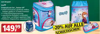 Pfennigpfeiffer Scooli Schulrucksack Set Twixter UP Angebot