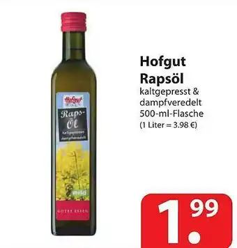 Famila Nord Ost Hofgut Rapsol Angebot