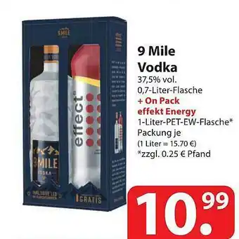 Famila Nord Ost 9 Mile Vodka Angebot