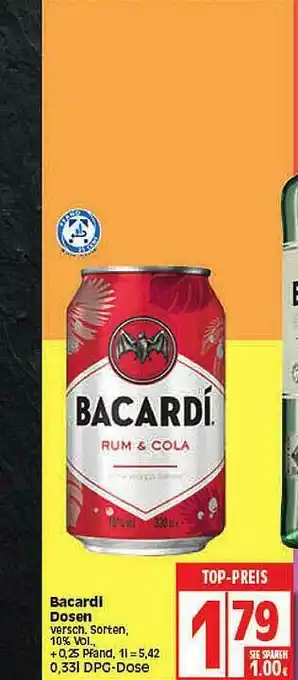 Elli Markt Bacardi Dosen Angebot