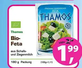 Erdi Biomarkt Thamos Bio-feta Angebot