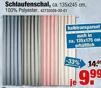 SB Lagerkauf Schlaufenschal Angebot