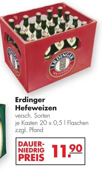 Handelshof Erdinger Hefeweizen 20x0,5L Angebot