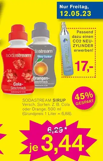 KODi SODASTREAM SIRUP 500 ml Angebot