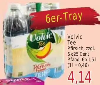 Wiglo Wunderland Volvic Tee 6er-Tray Angebot