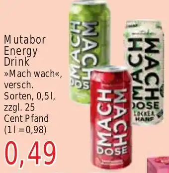 Wiglo Wunderland Mutabor Energy Drink 0,5 L Angebot