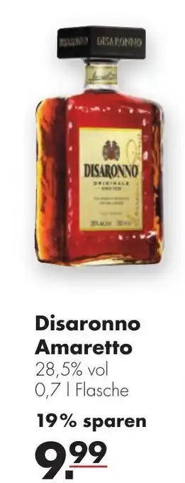 Handelshof Disaronno Amaretto 0,7L Angebot