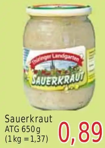 Wiglo Wunderland Sauerkraut 650 g Angebot