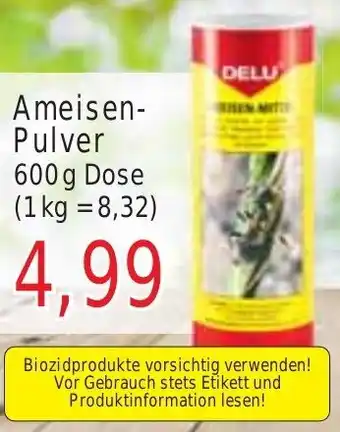 Wiglo Wunderland Ameisen-Pulver 600 g Dose Angebot