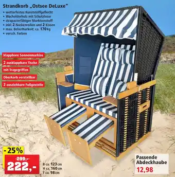 Thomas Philipps Strandkorb ,,Ostsee DeLuxe" Angebot