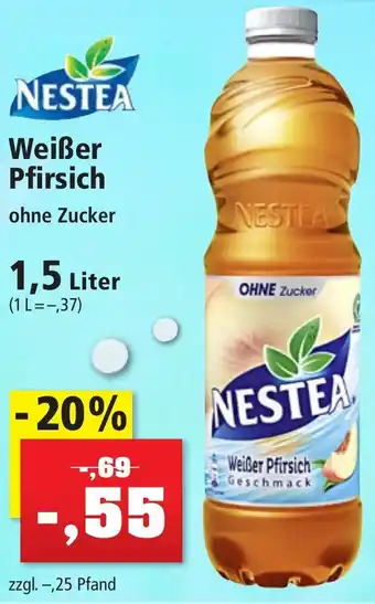 Thomas Philipps NESTEA Weißer Pfirsich 1,5 Liter Angebot