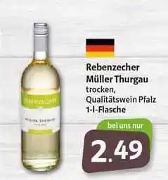 Nah & Frisch Rebenzecher Müller Thurgau Angebot