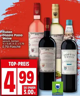 Elli Markt Italien Doppio Passo Weine 0,75 L Flasche Angebot