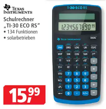 Pfennigpfeiffer Texas Instruments Schulrechner TI-30 ECO RS Angebot