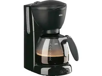 MediaMarkt Braun caféhouse puraroma plus kf 560/1 kaffeemaschine schwarz Angebot