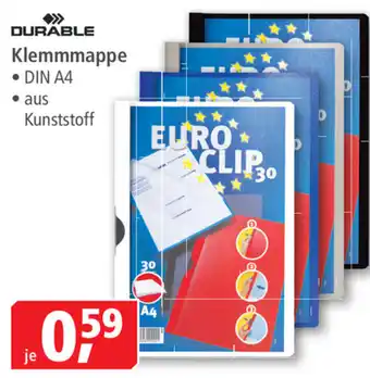 Pfennigpfeiffer Durable Klemmmappe Angebot