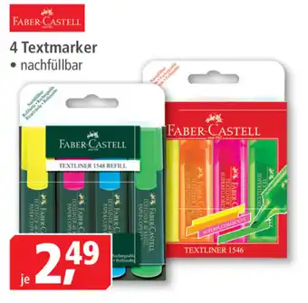 Pfennigpfeiffer Faber Castell 4 Textmarker Angebot